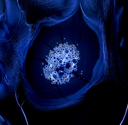 Von Cotu: Pyro Chemography: Blue Lagoon